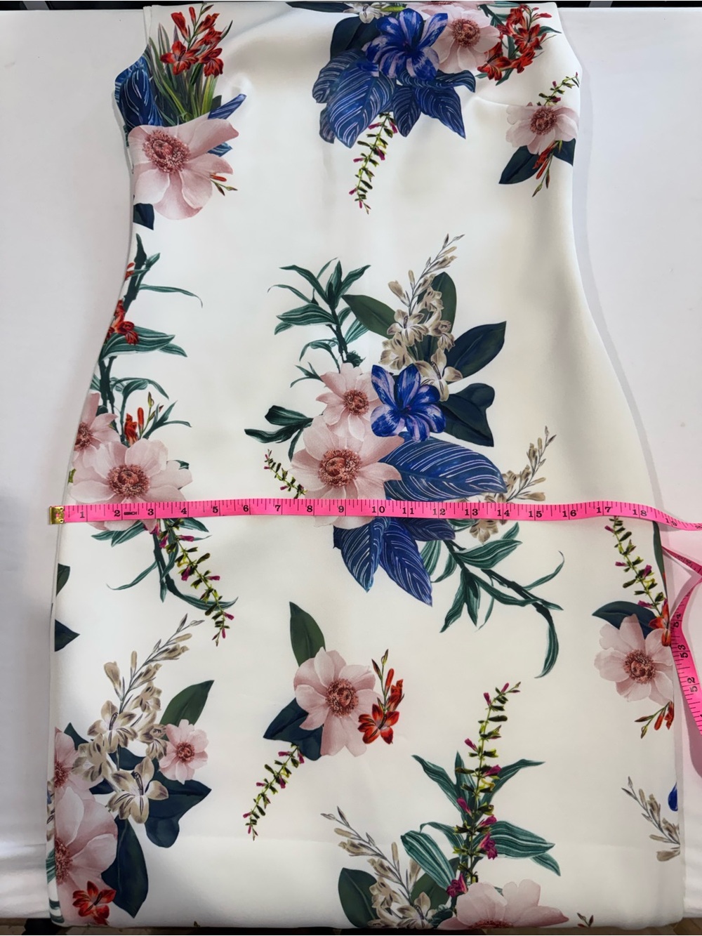 Ted Baker Sharley Jamboree Floral Midi Dress Size 2 - Picture 11 of 12